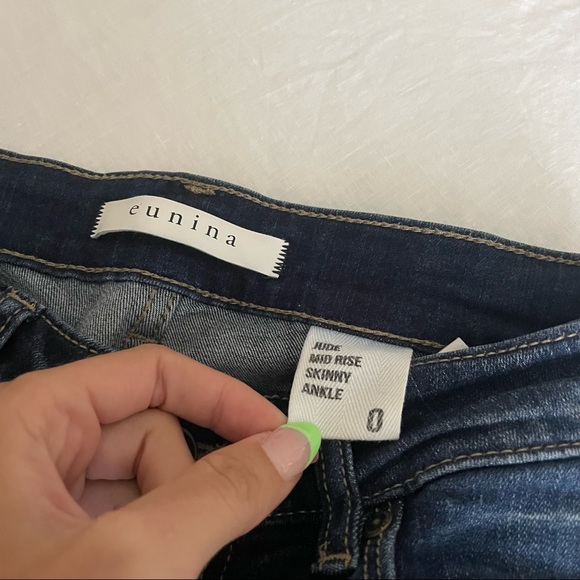 Dark Wash Ripped Jeans - Picture 3 of 3